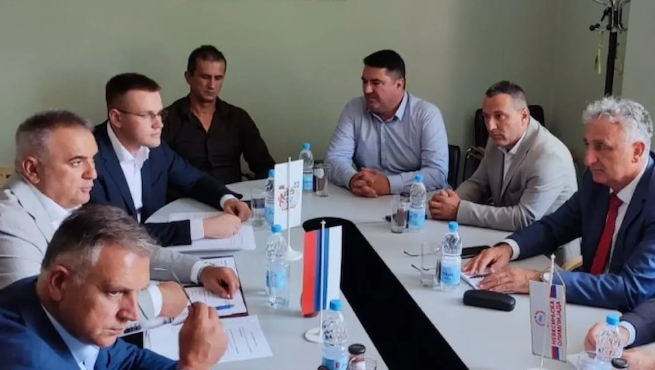 Минић у посјети Невесињу, састанак са Авдаловићем