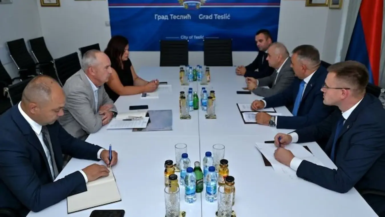 Минић на састанку са руководством Теслића