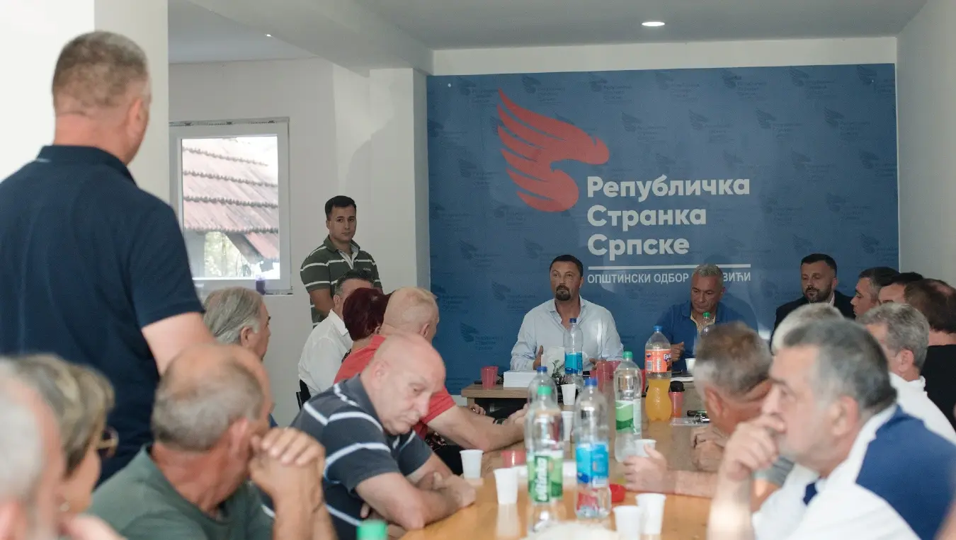 Славенко Ристић посјетио Општински одбор РСС Шековићи: Све више чланова, све озбиљнији рад