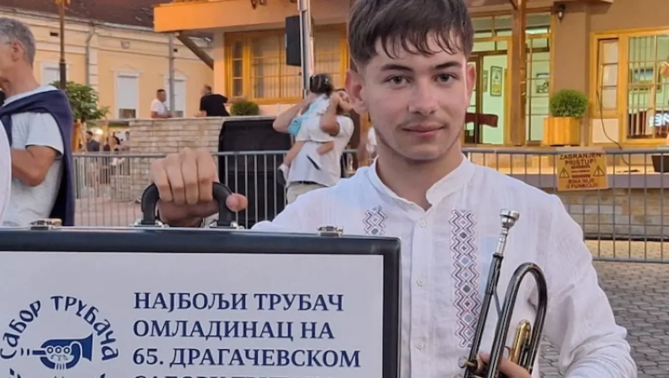 Трубачки таленти одушевили Гучу: Младен Крстић поново најбољи млади трубач