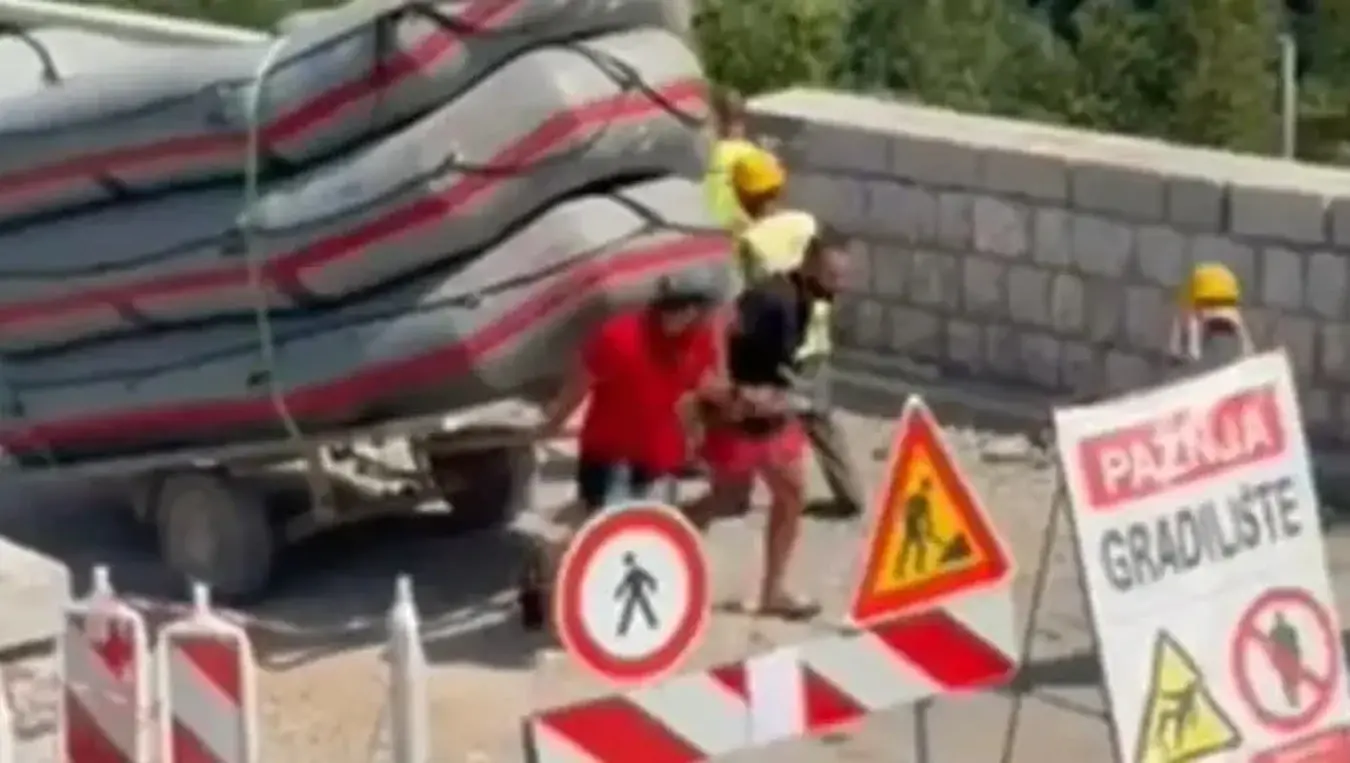 Тара рафтинг протест