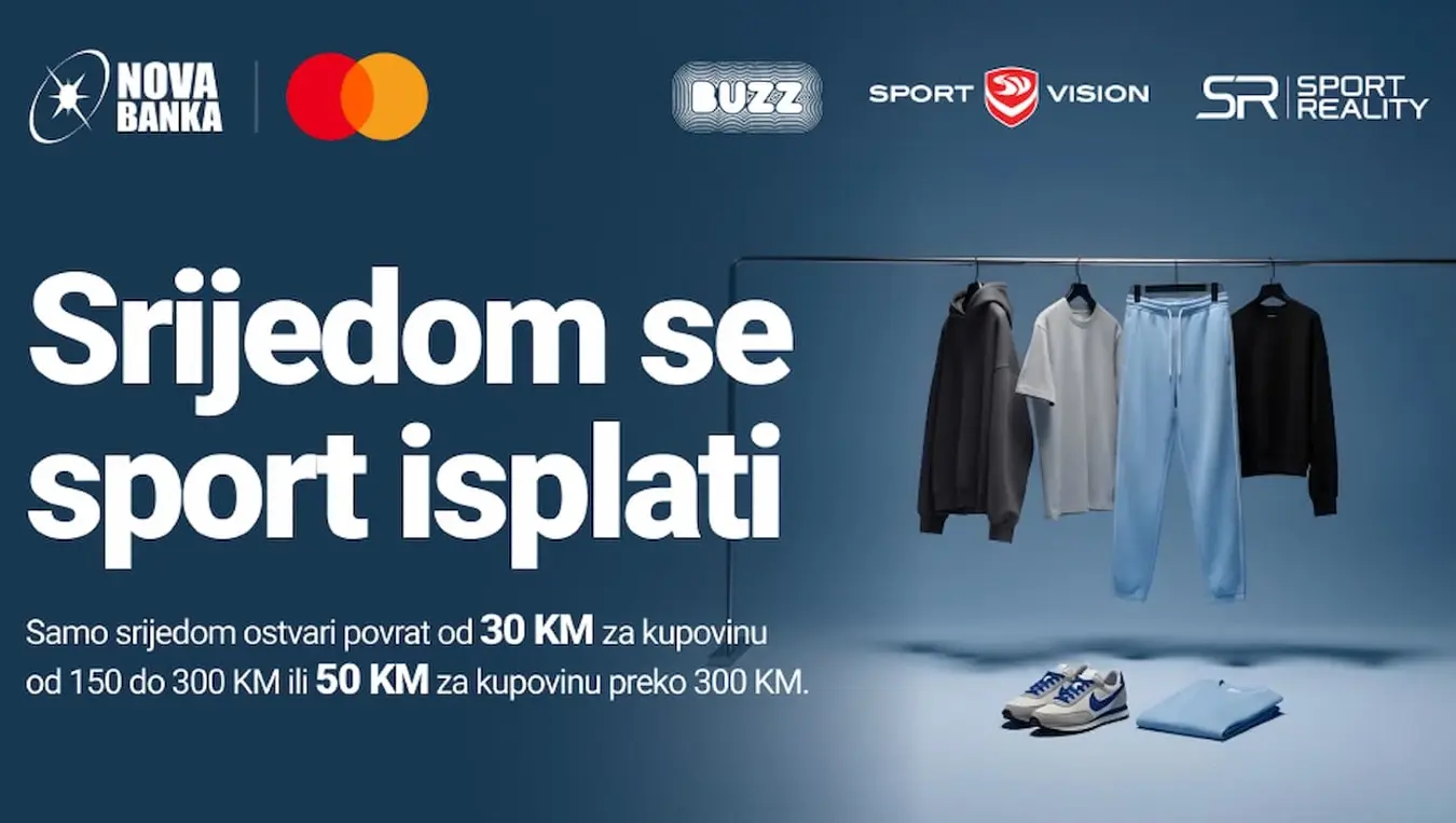 Сриједом се спорт исплати: Нова банка враћа новац за куповину спортске опреме