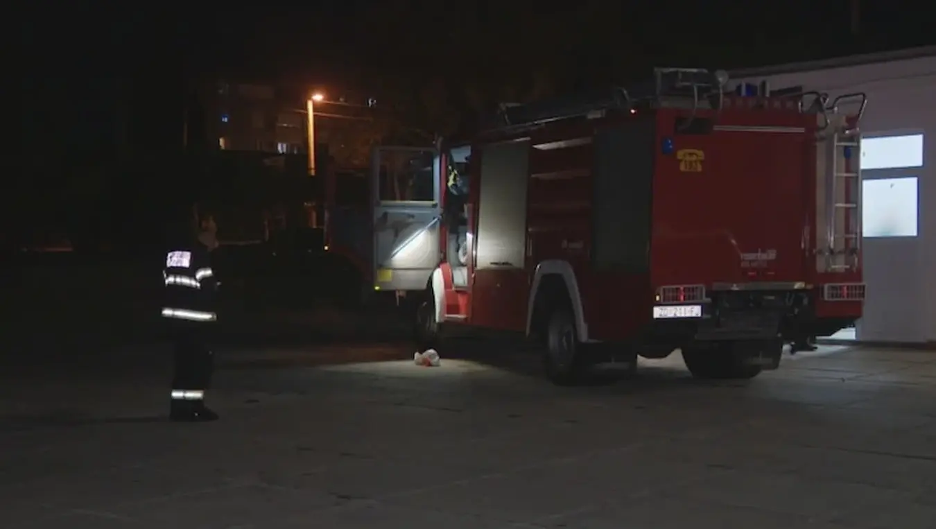 пожар задар