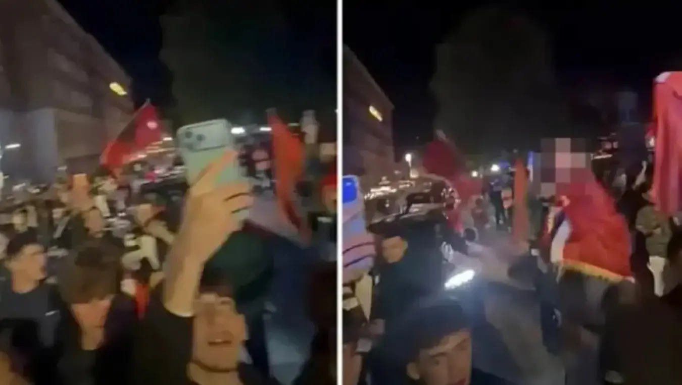 Сукоби са полицијом на скупу подршке командантима терористичке ОВК у Штутгарту