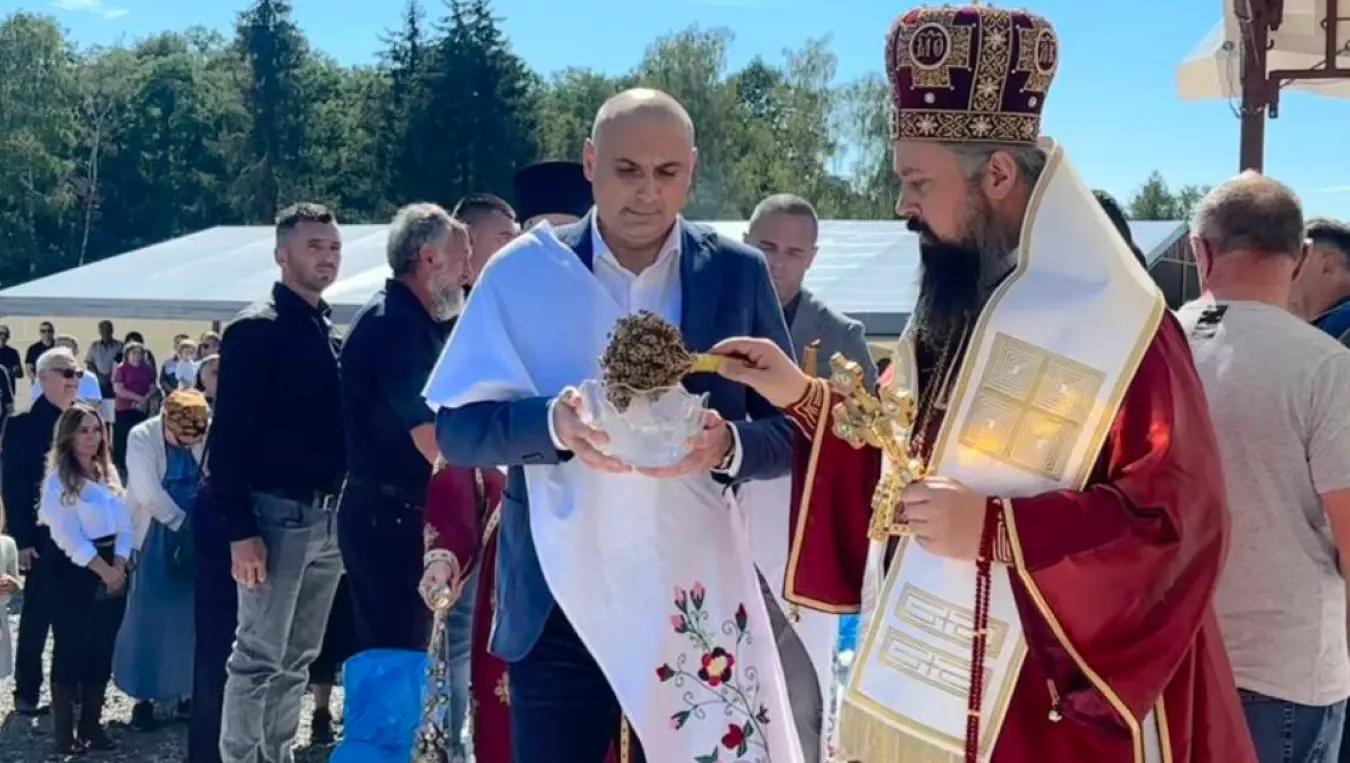 Бањац послао поруку из Међувођа код Козарске Дубице "Овај храм је крвна веза нашег народа и свјетионик наше будућности"