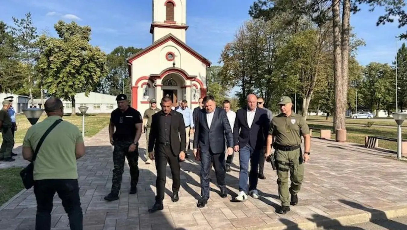 Будимир дочекао Jемељаненка у Залужанима: Промоција бројних капацитета МУП-а Српске