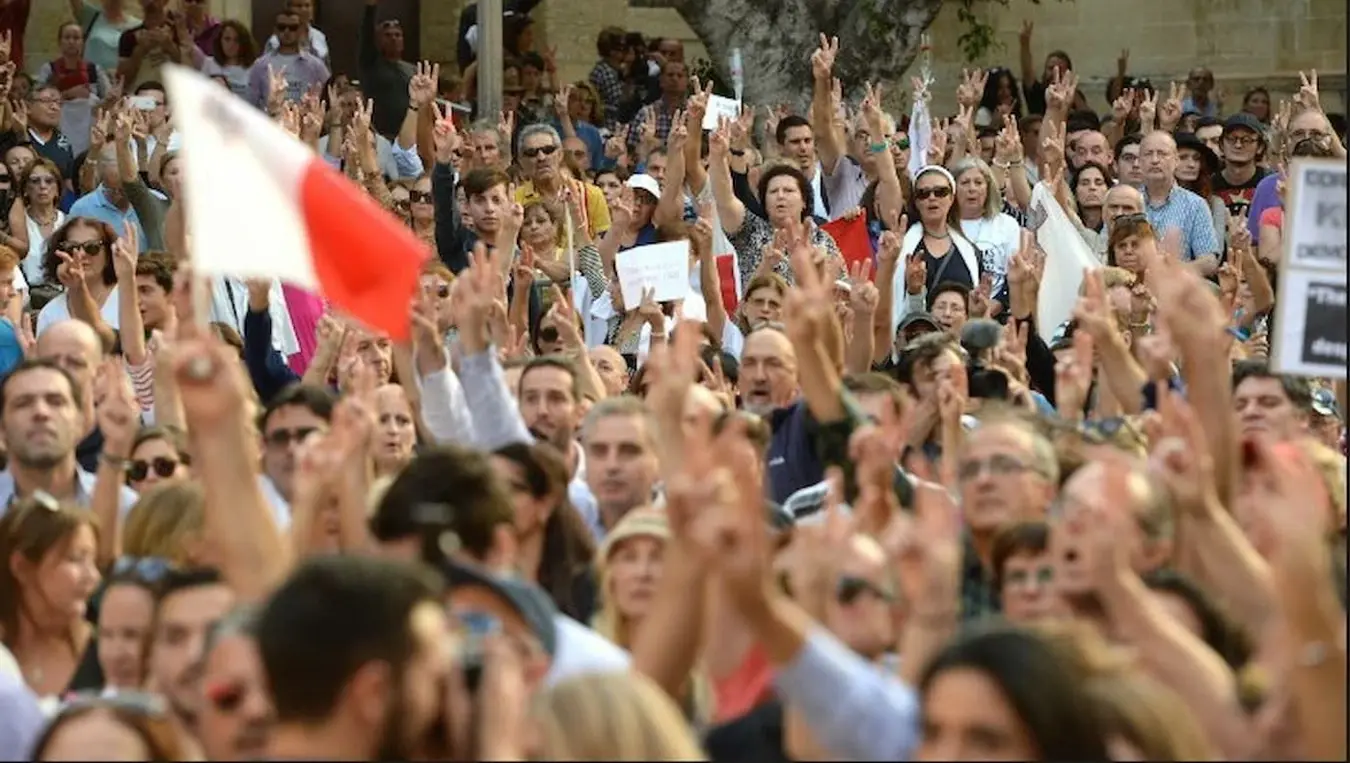 Протести у Малти: Демонстранти траже правду за убијену новинарку
