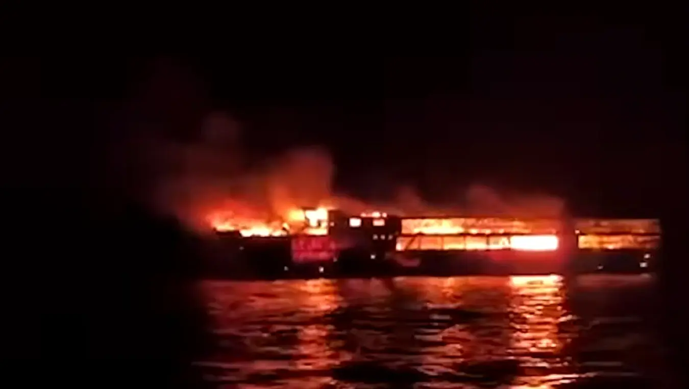 филипини пожар