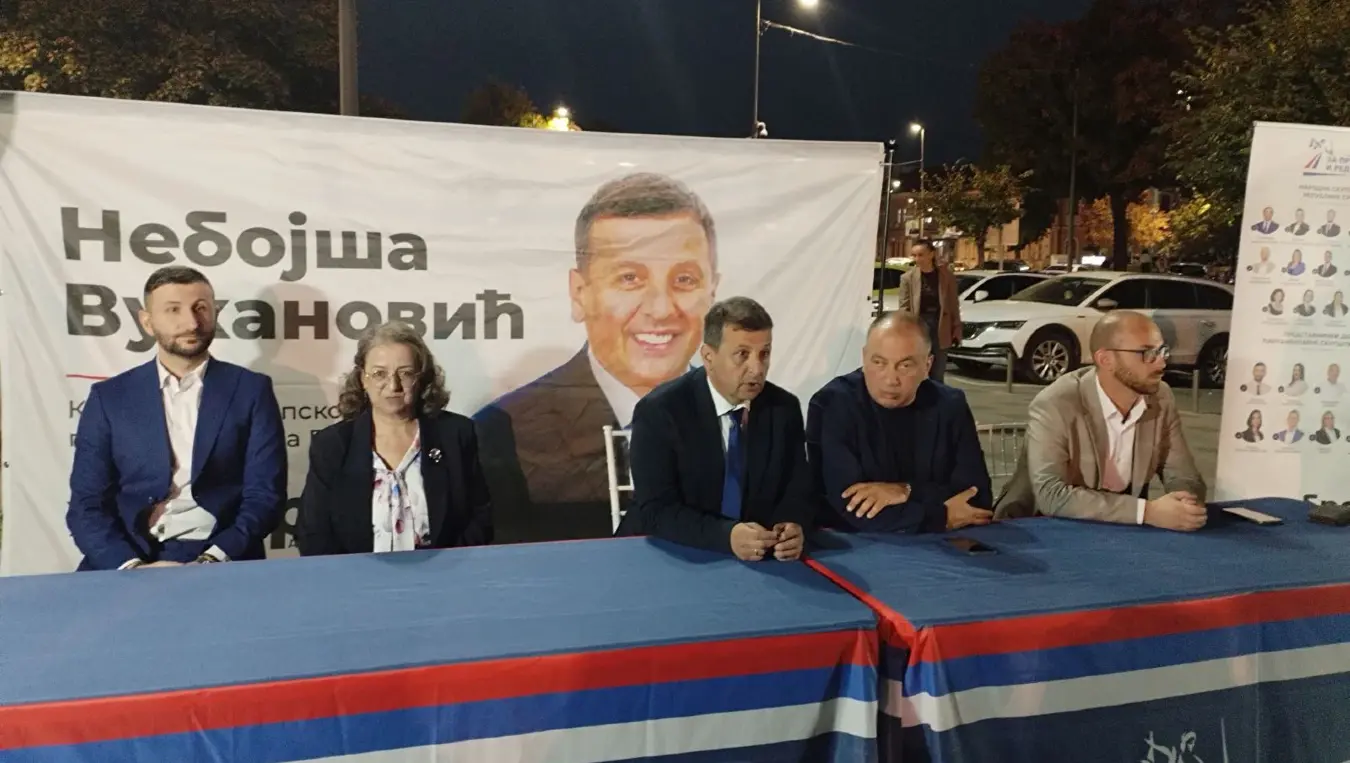 Вукановић и Црнадак у Бијељини: Очекујемо десет мандата у НСРС и два у Парламенту БиХ
