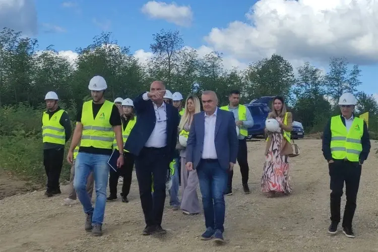 Стевановић у обиласку радова