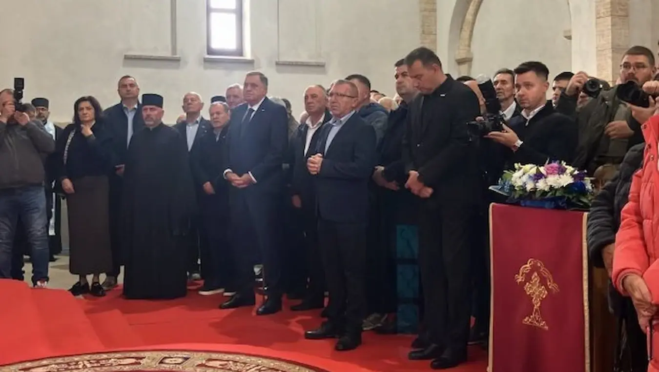 Додик у манастиру Милошевац: Ово је величанствен доказ вјере да српски народ не одустаје од својих светиња