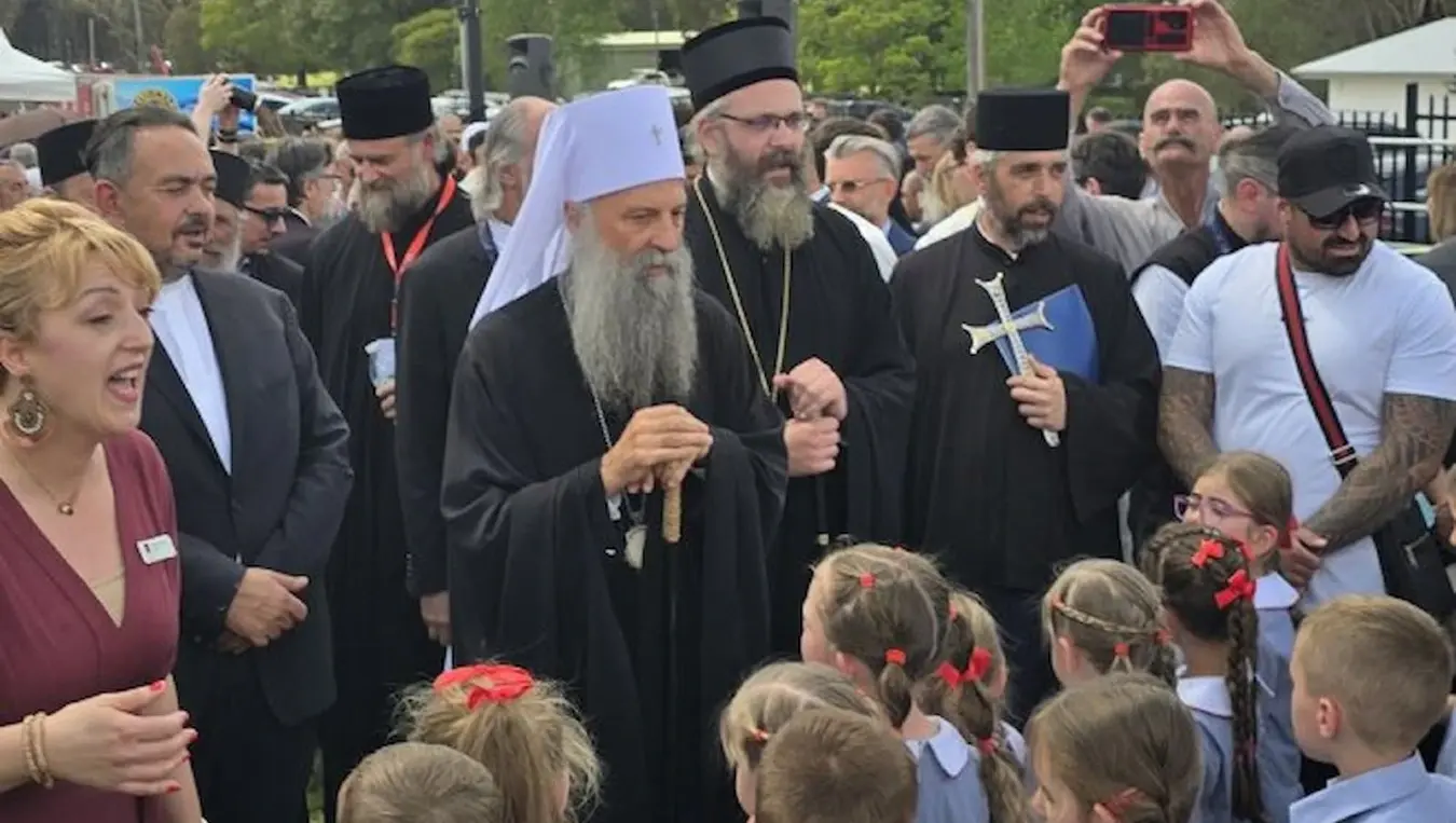 Патријарх Порфирије освештао камен темељац нове зграде Колеџа Светог Саве у Сиднеју