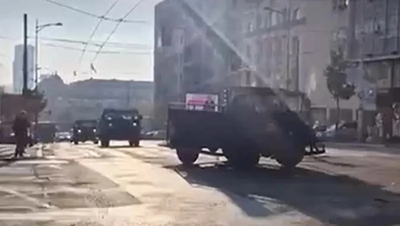 На улице Београда изашла возила за разбијање демонстрација