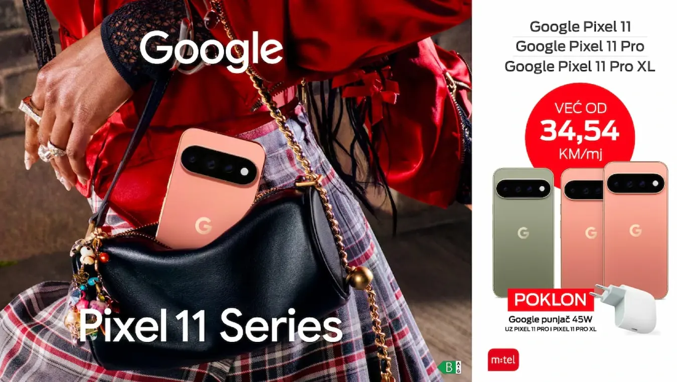 Десет разлога да изаберете Google Pixel 11 серију: У m:tel понуди уз 10% попуста при плаћању НЛБ кредитним картицама