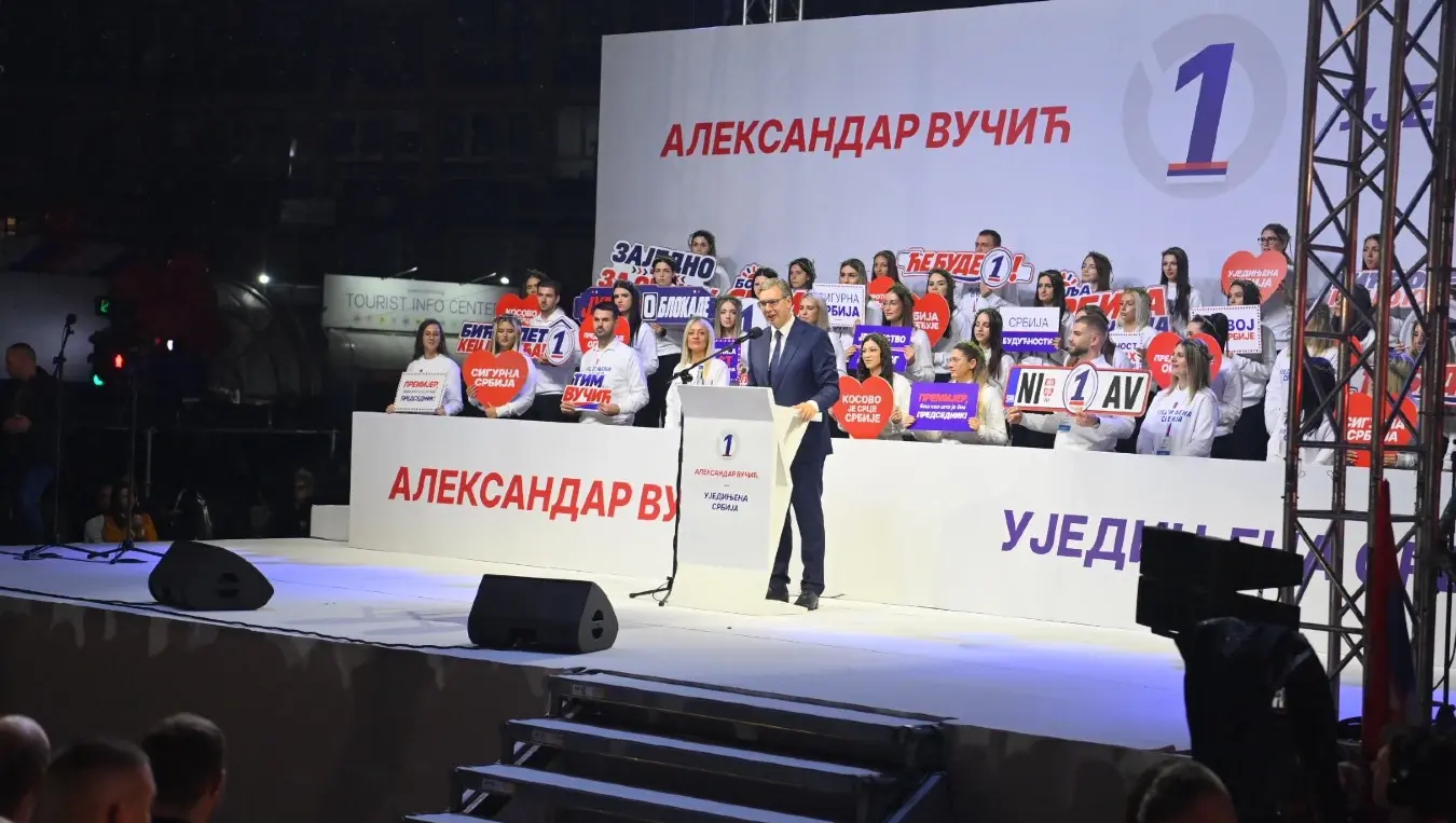 Вучић из Ниша поручио: Јавите Српској да је волим — КиМ је део Србије и чува наше име